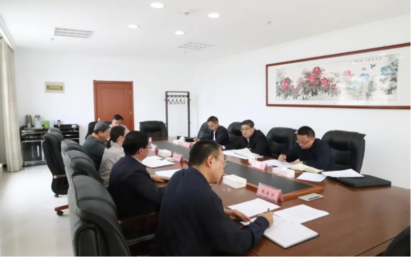 深入貫徹中央八項規定精神學習教育省國資委黨委督導組指導督導物產集團見面會召開